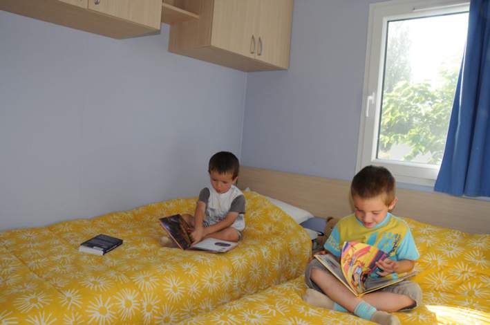 Chambre enfants pour les jeunes vacanciers à Fouesnant
