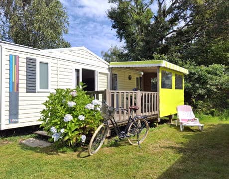location mobil home nirvana fouesnant