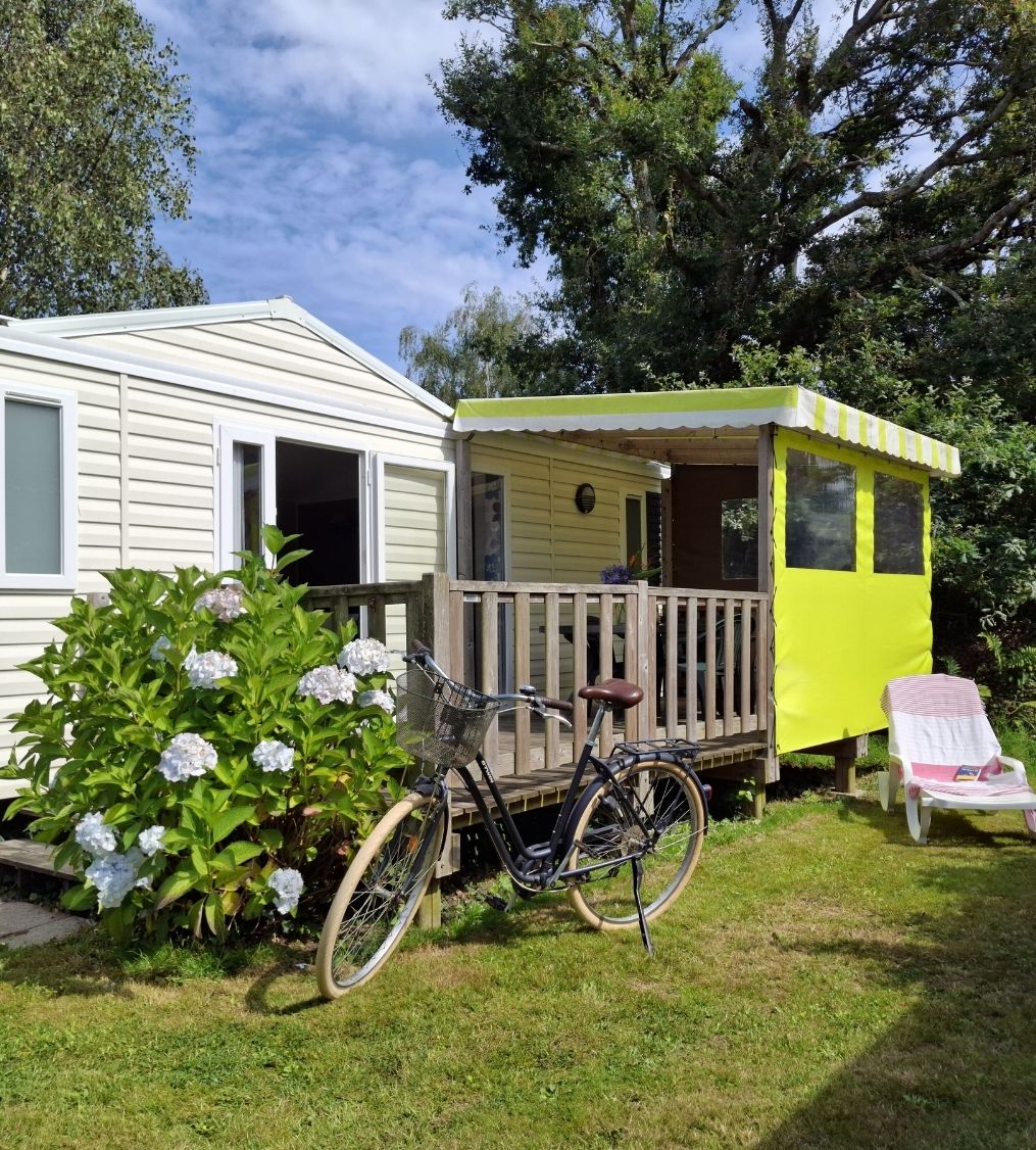 camping avec mobilhome spacieux bretagne