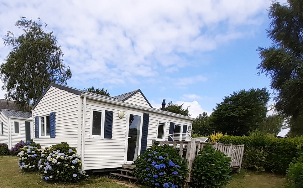 mobil home ocean dans le finistere